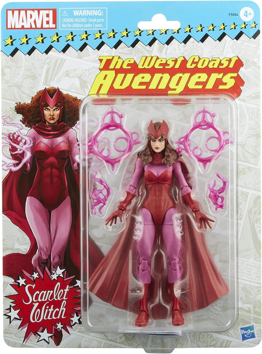 Scarlet Witch | Marvel 6” Legends Retro | Hasbro Action Figure
