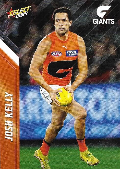 Josh Kelly #77 Greater Western Sydney Giants | 2024 Select AFL Footy Stars | Trading Card