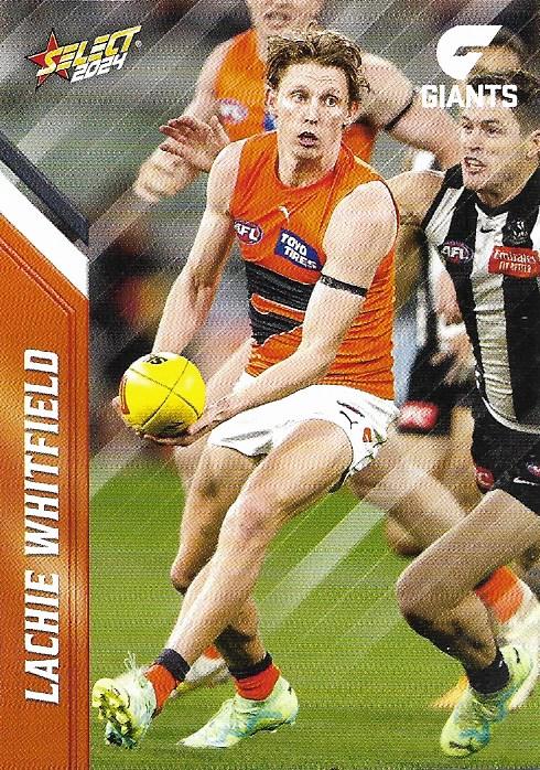 Lachie Whitfield #80 Greater Western Sydney Giants | 2024 Select AFL Footy Stars | Trading Card