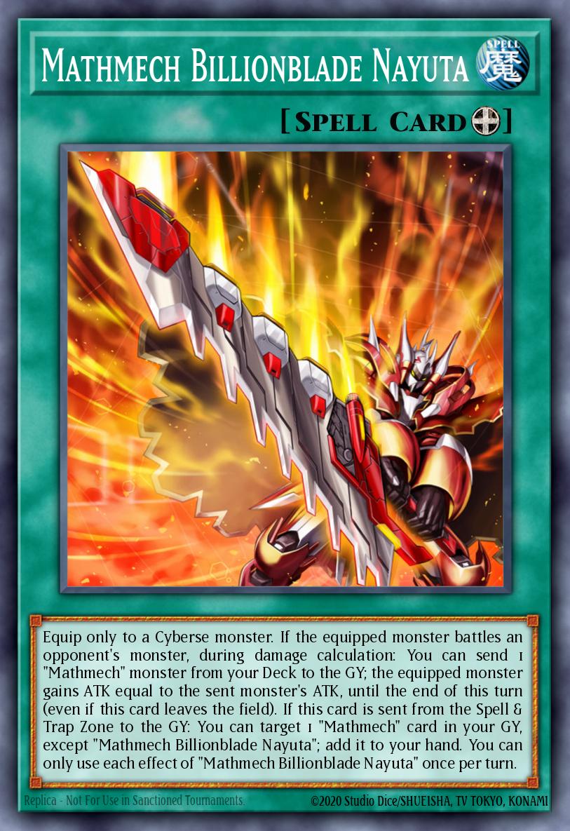 Mathmech Billionblade Nayuta - MYFI-EN011 Super Rare