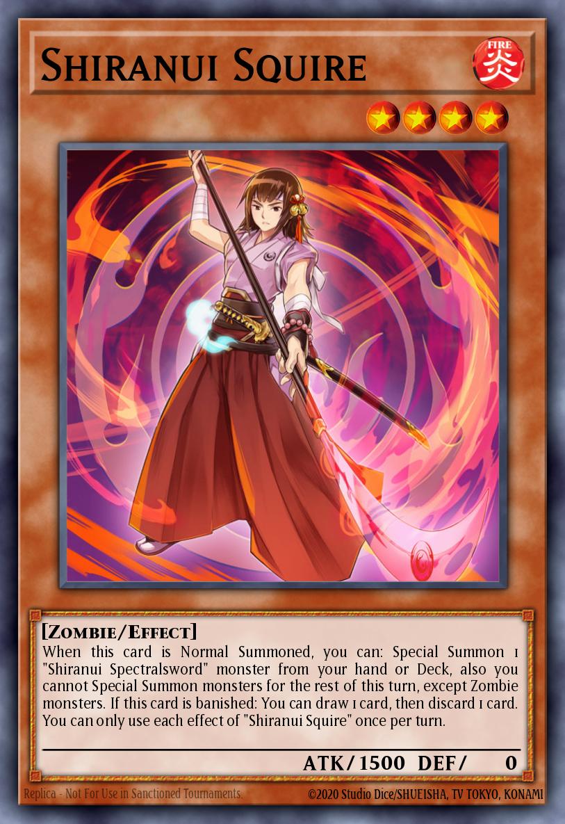 Shiranui Squire - SAST-EN019 Super Rare