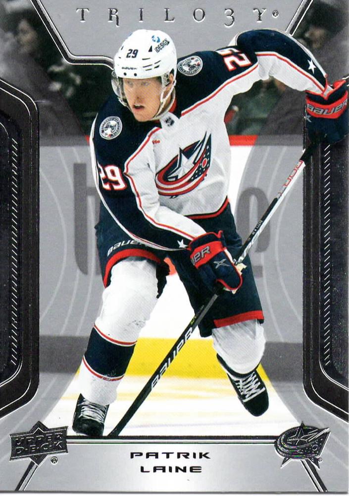 Patrik Laine #41 Columbus Blue Jackets | 2023-24 Upper Deck Trilogy | NHL Trading Card