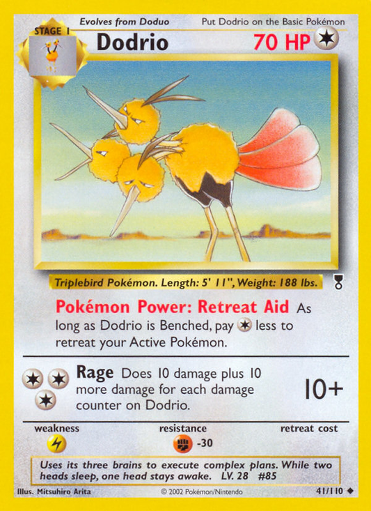Dodrio 41/110 Uncommon | Legendary Collection | Pokemon Card