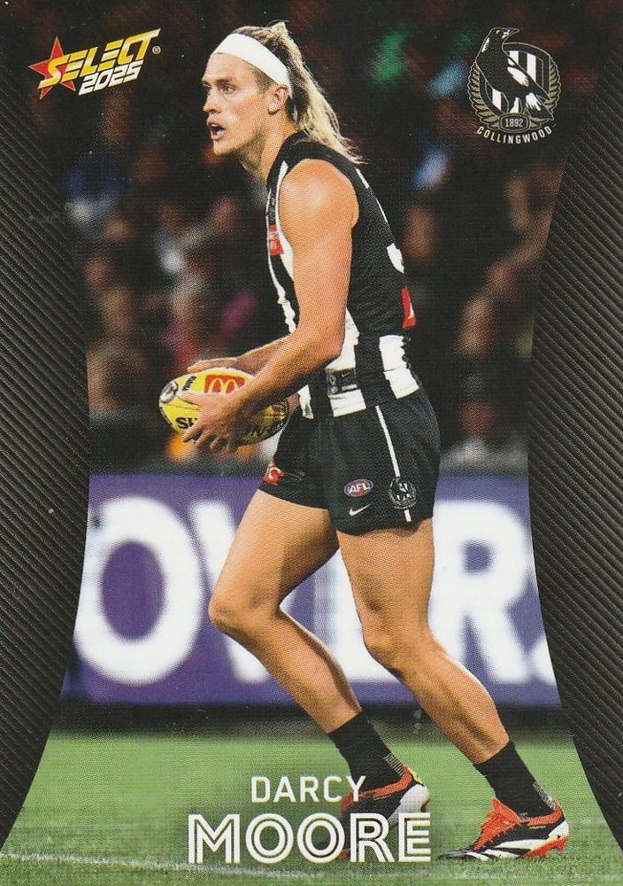 Darcy Moore #42 Collingwood Magpies | 2025 Select AFL Footy Stars | Trading Card