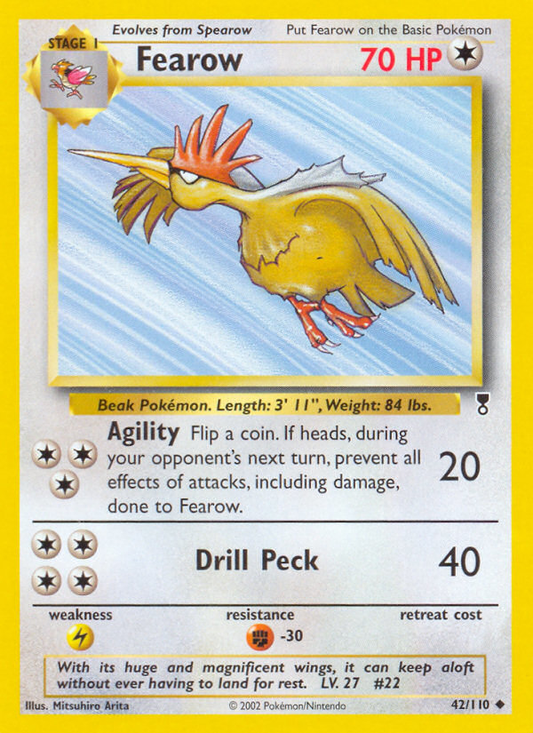 Fearow 42/110 Uncommon | Legendary Collection | Pokemon Card