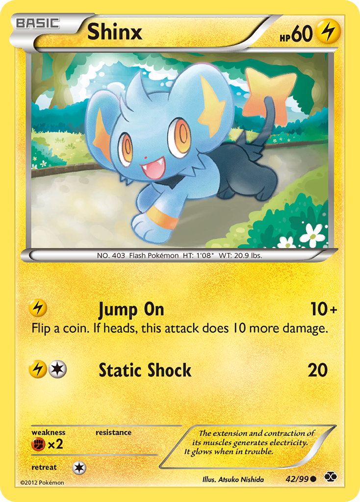 Shinx 42/99 Common | Next Destinies | Pokemon Card