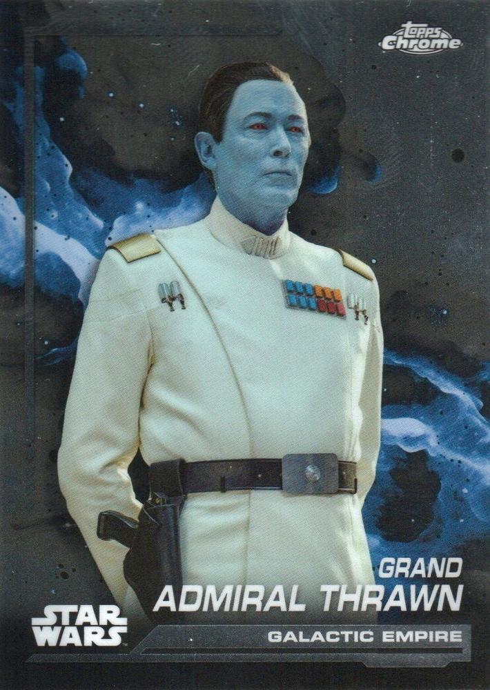 Grand Admiral Thrawn #4 | 2024 Topps Chrome Star Wars | Trading 