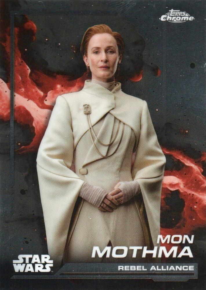 Mon Mothma #8 | 2024 Topps Chrome Star Wars | Trading Card