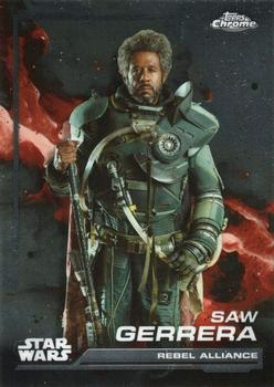 Saw Gerrera #17 | 2024 Topps Chrome Star Wars | Trading Card