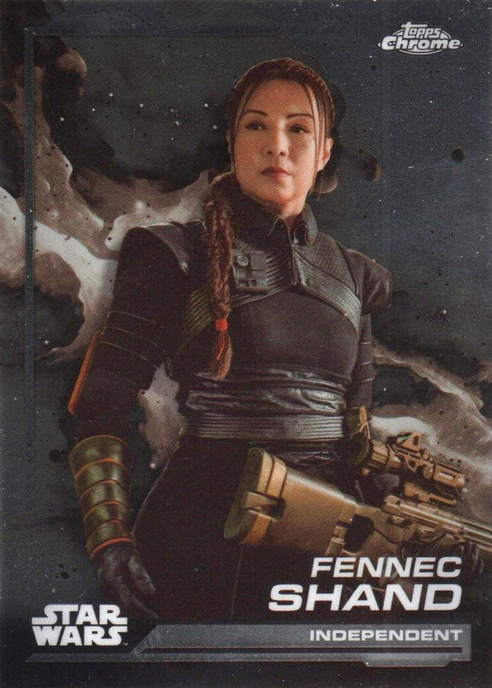 Fennec Shand #20 | 2024 Topps Chrome Star Wars | Trading Card