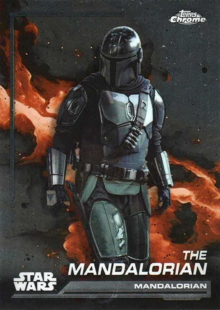 The Mandalorian #21 | 2024 Topps Chrome Star Wars | Trading Card