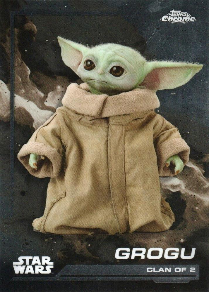 Grogu #22 | 2024 Topps Chrome Star Wars | Trading Card
