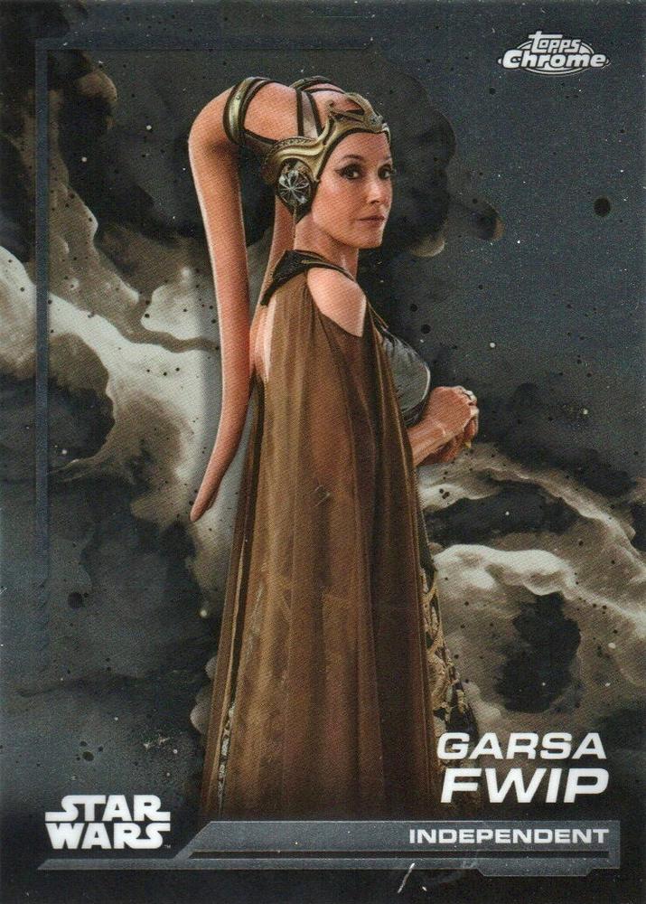 Garsa Fwip #25 | 2024 Topps Chrome Star Wars | Trading Card