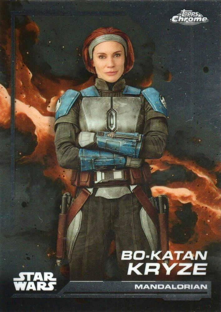 Bo-Katan Kryze #38 | 2024 Topps Chrome Star Wars | Trading Card