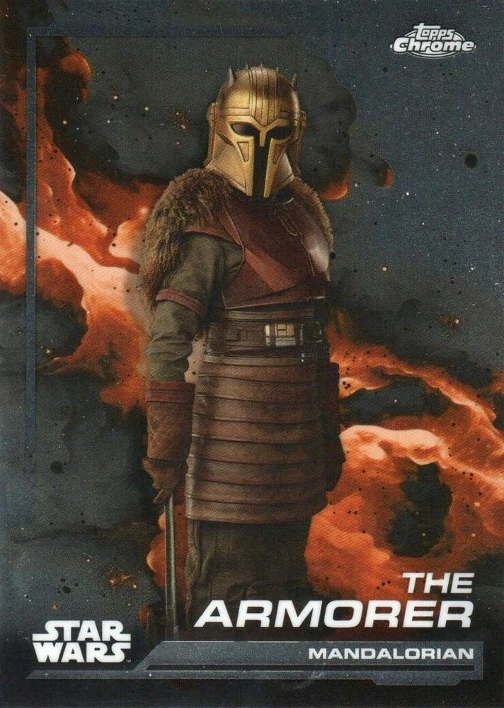 The Armorer #39 | 2024 Topps Chrome Star Wars | Trading Card