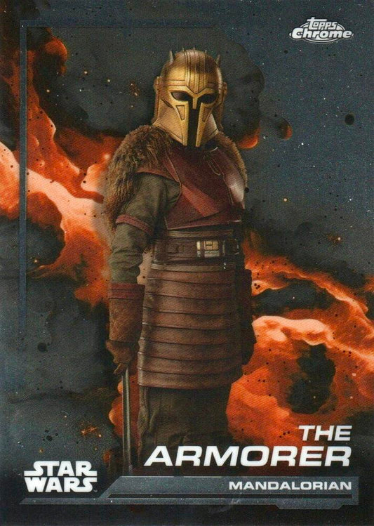 The Armorer #39 | 2024 Topps Chrome Star Wars | Trading Card
