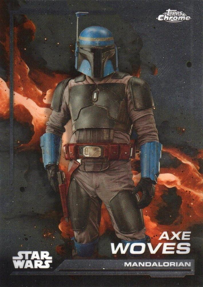 Axe Woves #48 | 2024 Topps Chrome Star Wars | Trading Card