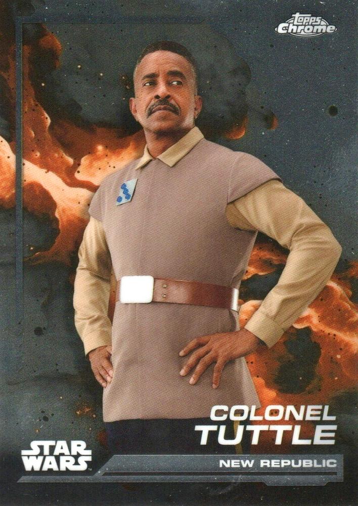 Colonel Tuttle #55 | 2024 Topps Chrome Star Wars | Trading Card