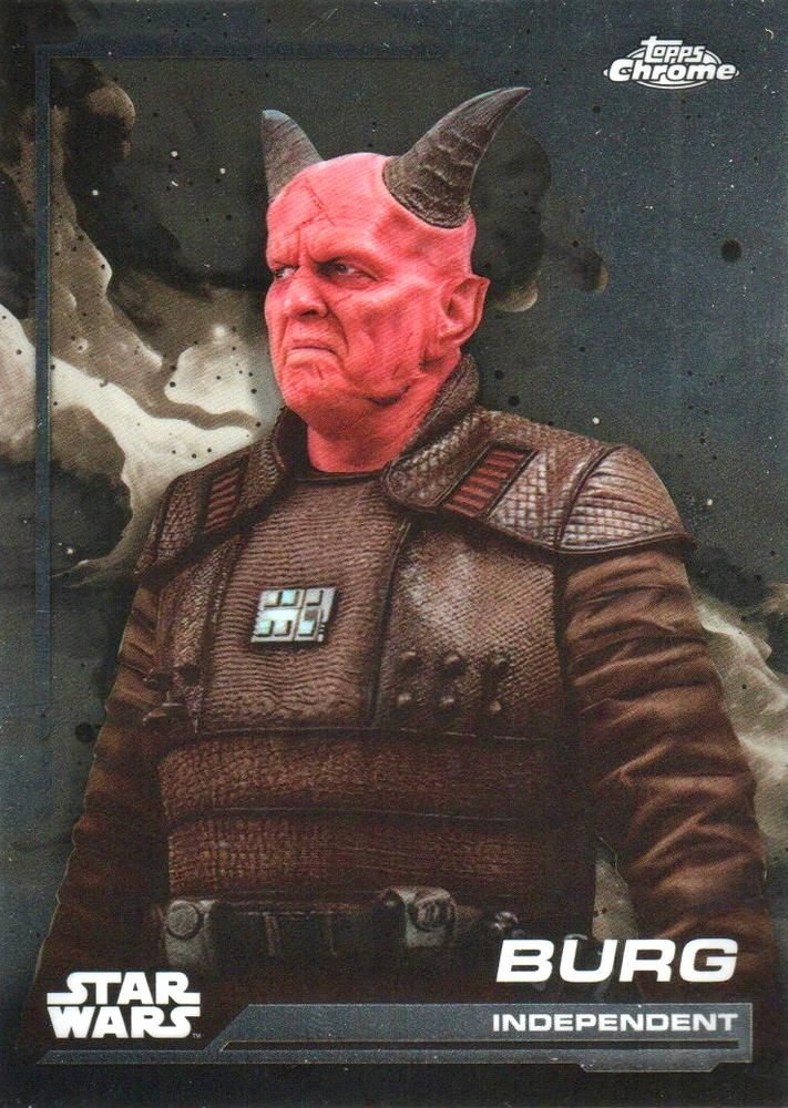 Burg #60 | 2024 Topps Chrome Star Wars | Trading Card