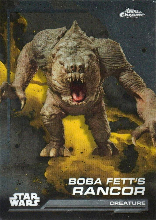 Boba Fett's Rancor #63 | 2024 Topps Chrome Star Wars | Trading Card