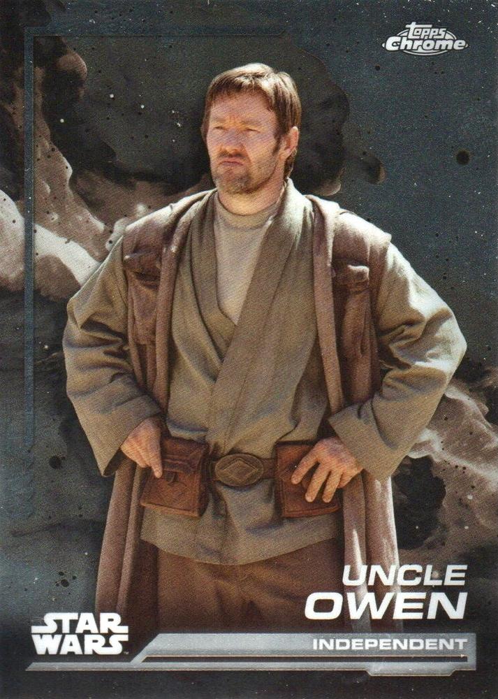 Uncle Owen #71 | 2024 Topps Chrome Star Wars | Trading Card