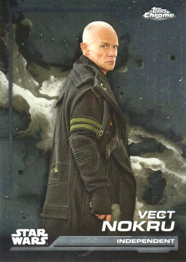 Vect Nokru #75 | 2024 Topps Chrome Star Wars | Trading Card