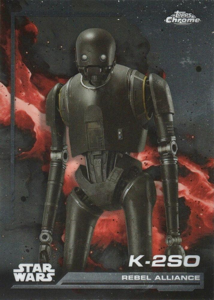 K-2SO #101 | 2024 Topps Chrome Star Wars | Trading Card