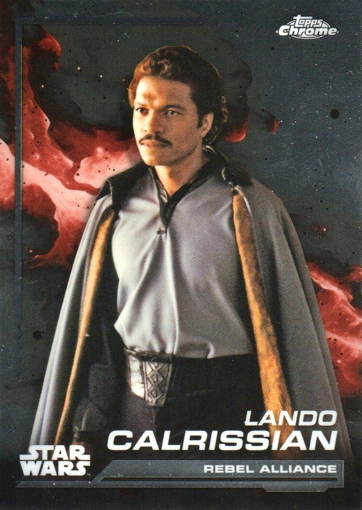 Lando Calrissian #106 | 2024 Topps Chrome Star Wars | Trading Card