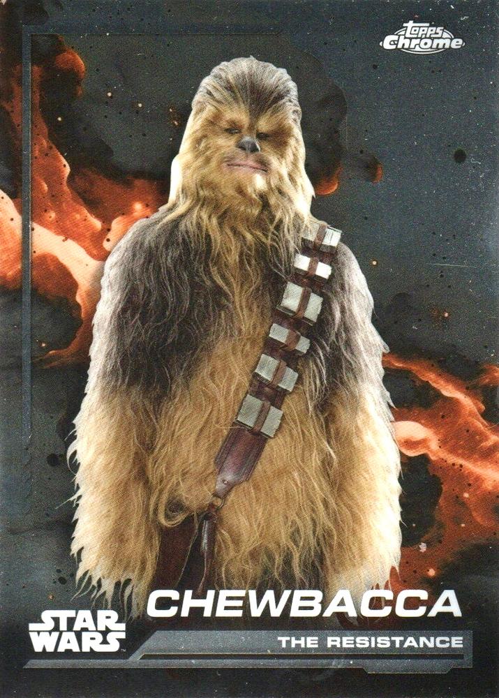 Chewbacca #107 | 2024 Topps Chrome Star Wars | Trading Card