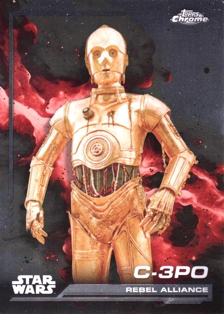 C-3PO #109 | 2024 Topps Chrome Star Wars | Trading Card