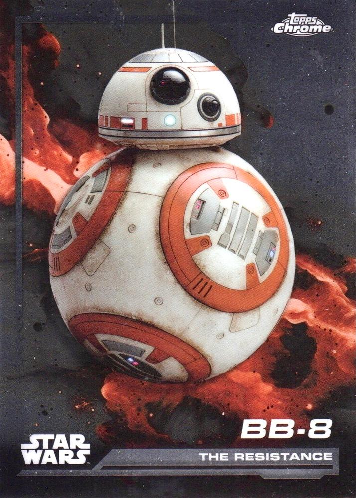 BB-8 #110 | 2024 Topps Chrome Star Wars | Trading Card