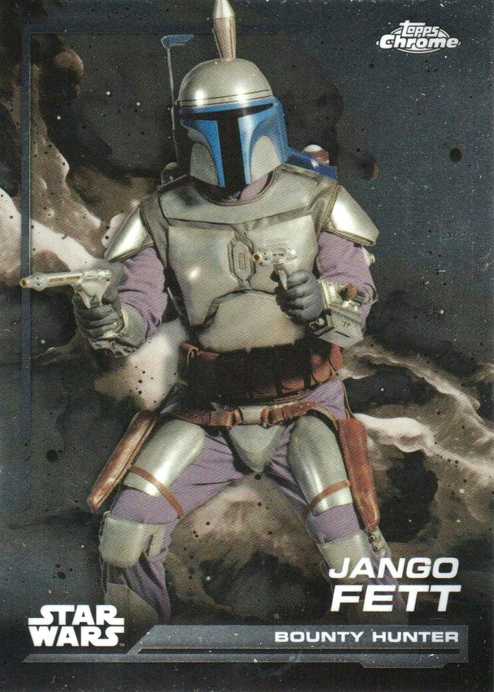 Jango Fett #139 | 2024 Topps Chrome Star Wars | Trading Card