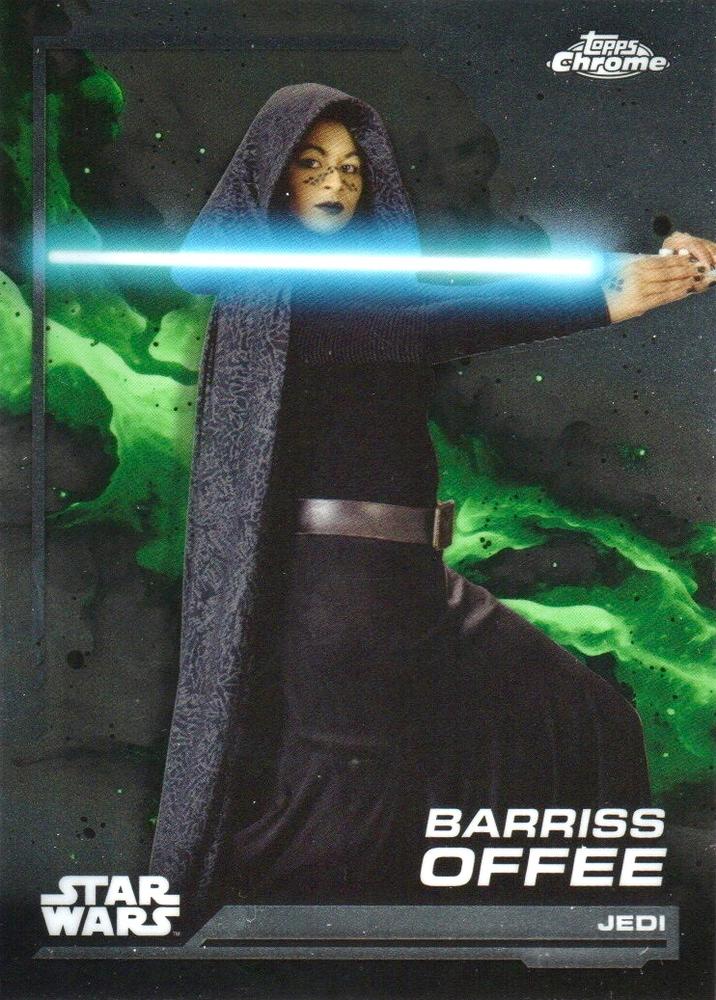 Barriss Offee #144 | 2024 Topps Chrome Star Wars | Trading Card