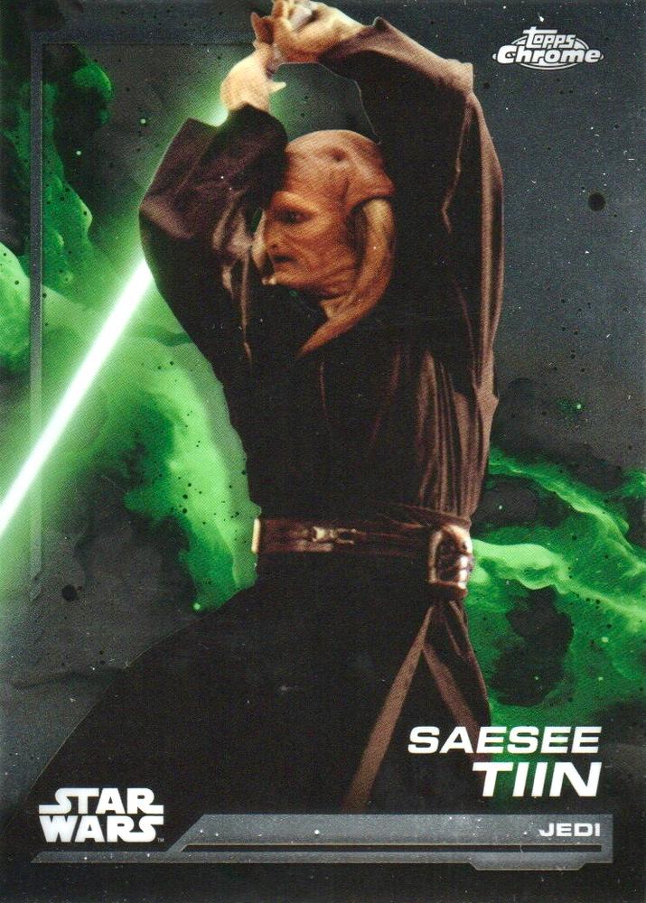 Saesee Tiin #146 | 2024 Topps Chrome Star Wars | Trading Saesee Tiin #146 | 2024 Topps Chrome Star Wars | Trading