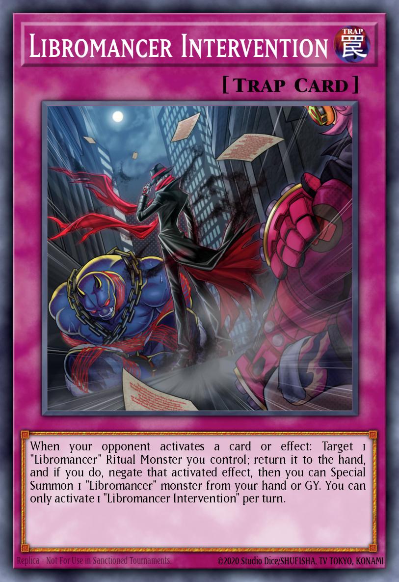 yugioh libromancer cards Libromancer Intervention - BACH-EN091 Super Rare