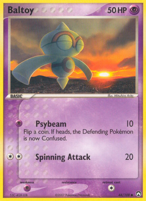 Baltoy 44/108 Common | Power Keepers | Pokemon Card