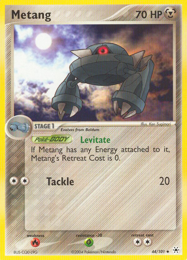 Metang 44/101 Uncommon | Hidden Legends | Pokemon Card
