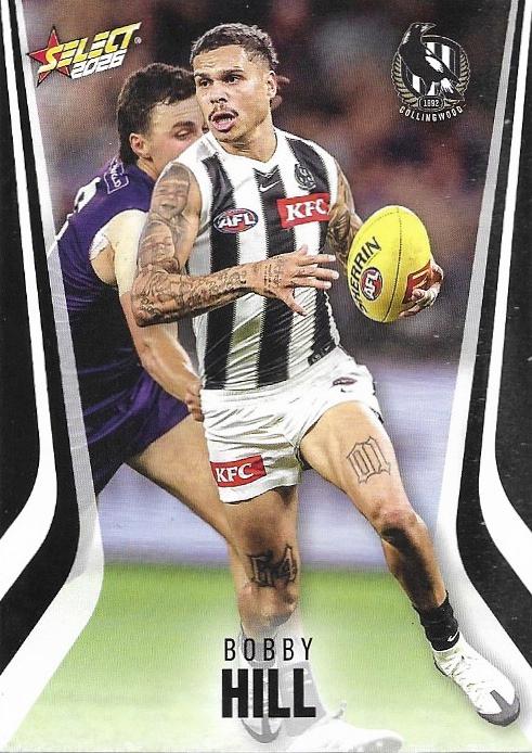 Bobby Hill #45 Collingwood Magpies | 2026 Select AFL Footy Stars | Trading Card
