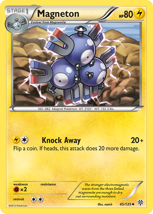 Magneton 45/135 Uncommon | Plasma Storm | Pokemon Card