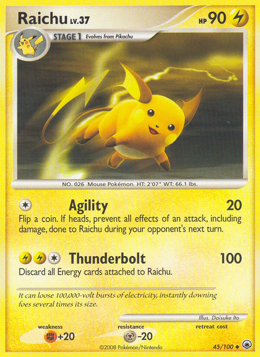 Raichu 45/100 Uncommon | Majestic Dawn | Pokemon Card
