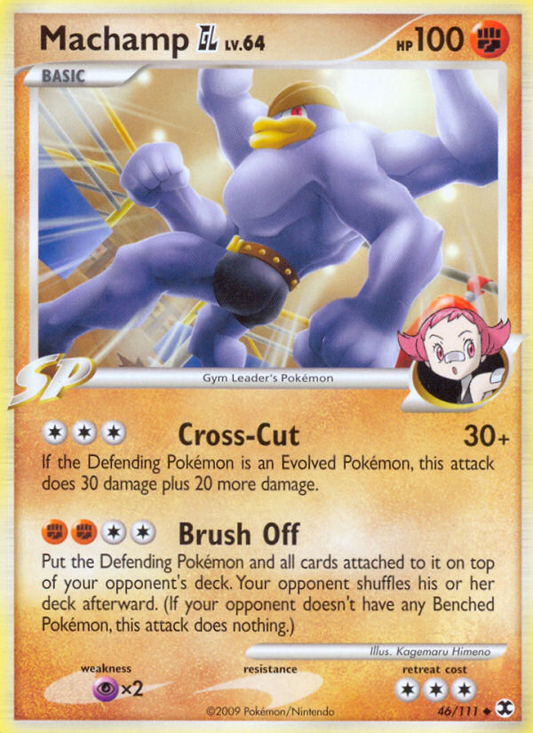 Machamp GL 46/111 Uncommon | Rising Rivals | Pokemon Card