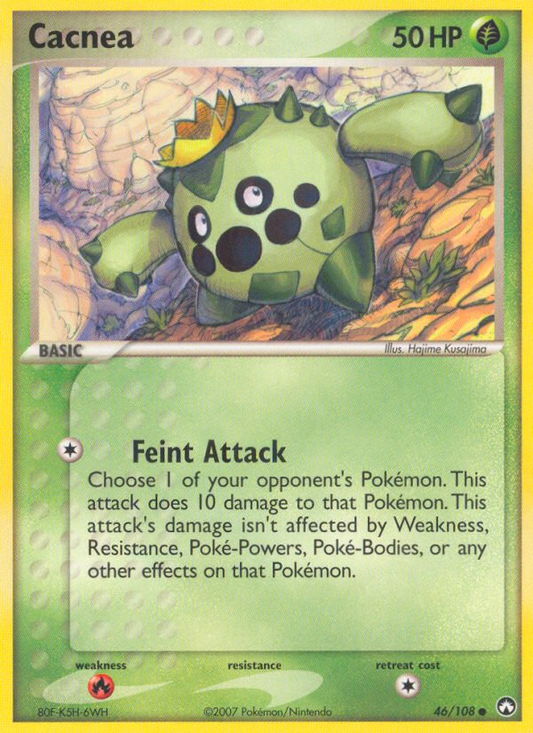 Cacnea 46/108 Common | Power Keepers | Pokemon Card