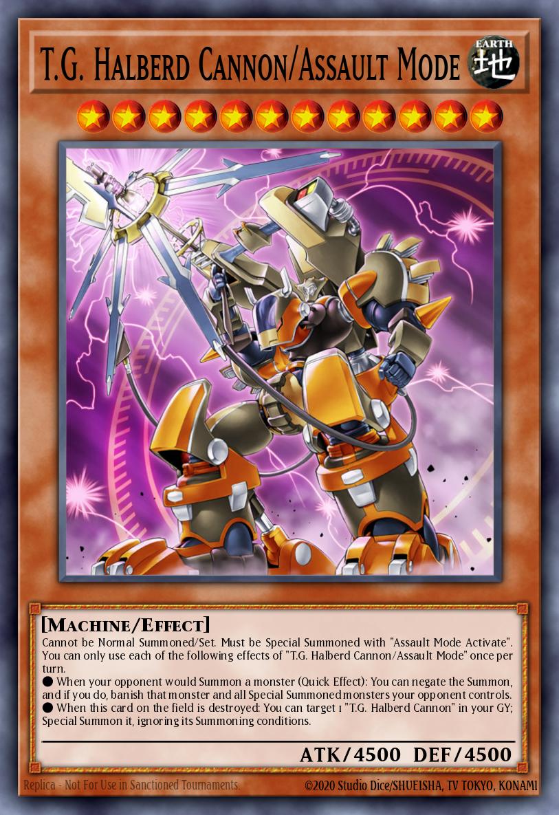 T.G. Halberd Cannon/Assault Mode - DANE-EN012 Rare