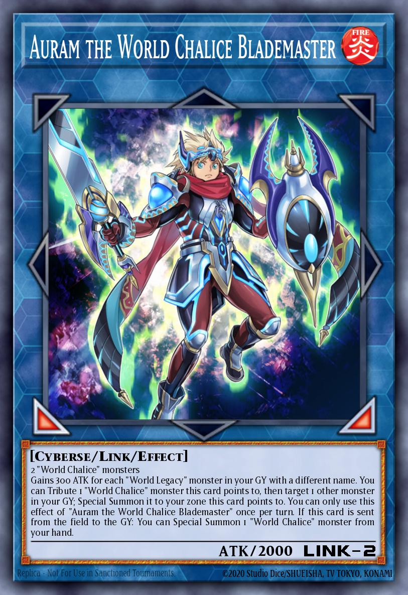 yugioh world chalice cards Auram the World Chalice Blademaster - COTD-EN049 Super Rare