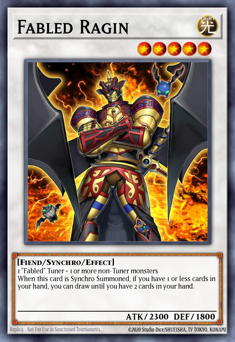 parallel rare yugioh card Fabled Ragin - HAC1-EN146 Duel Terminal Ultra Parallel Rare