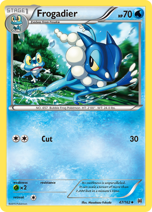 Frogadier 47/162 Uncommon | BREAKthrough | Pokemon Card
