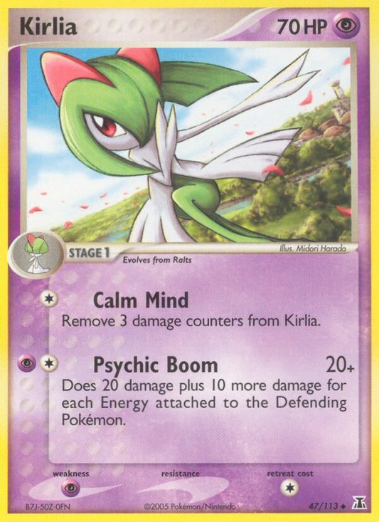 Kirlia 47/113 Uncommon | Delta Species | Pokemon Card