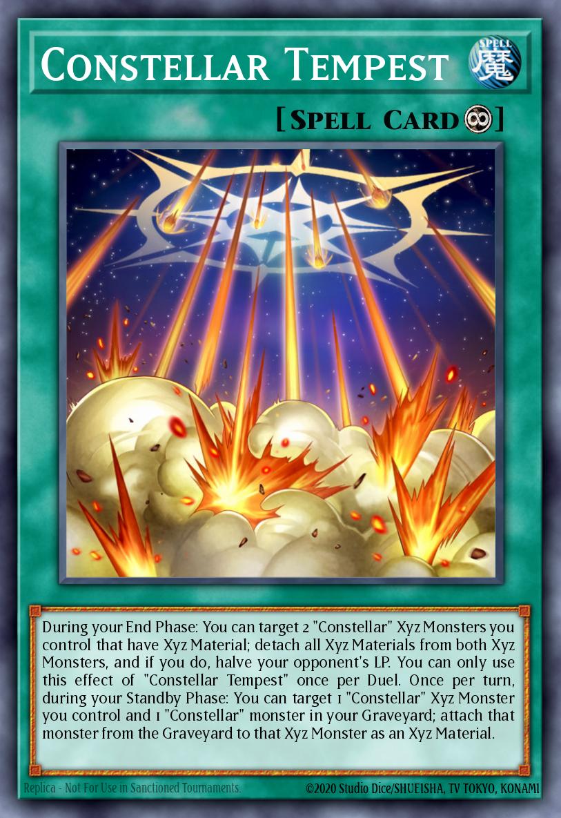 yugioh constellar cards Constellar Tempest - INOV-EN091 Rare