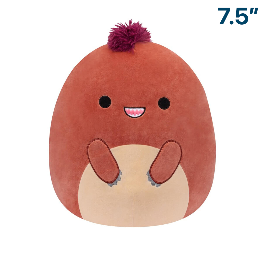 Kelly the Orange T Rex Dinosaur ~ 7.5" Wave 17 C Squishmallow Plush