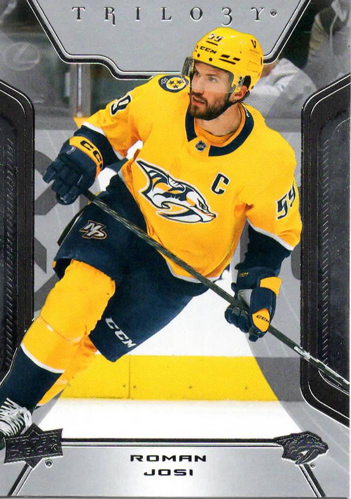 Roman Josi #48 Nashville Predators | 2023-24 Upper Deck Trilogy | NHL Trading Card